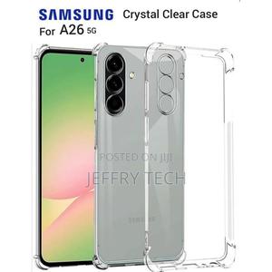 Phina Samsung Galaxy A26 Case - Crystal Clear Transparent Phone Cover - thumbnail 2