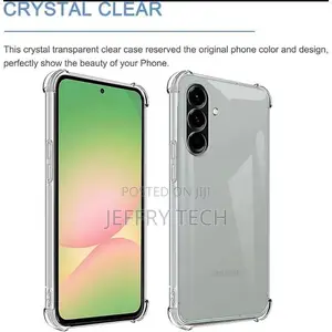 Phina Samsung Galaxy A26 Case - Crystal Clear Transparent Phone Cover