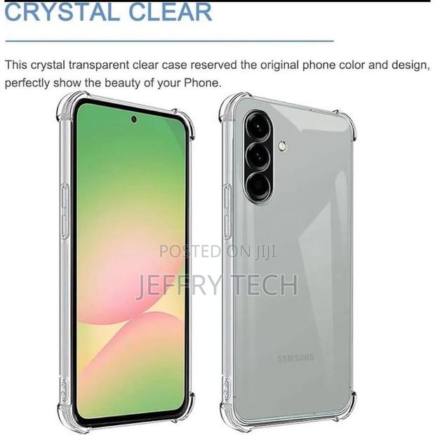 Phina Samsung Galaxy A26 Case - Crystal Clear Transparent Phone Cover - thumbnail 3