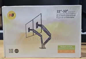 Nb Link Dual Ergonomic Monitor Arm
Model:F195
Can Mount Upto 34 Inch
