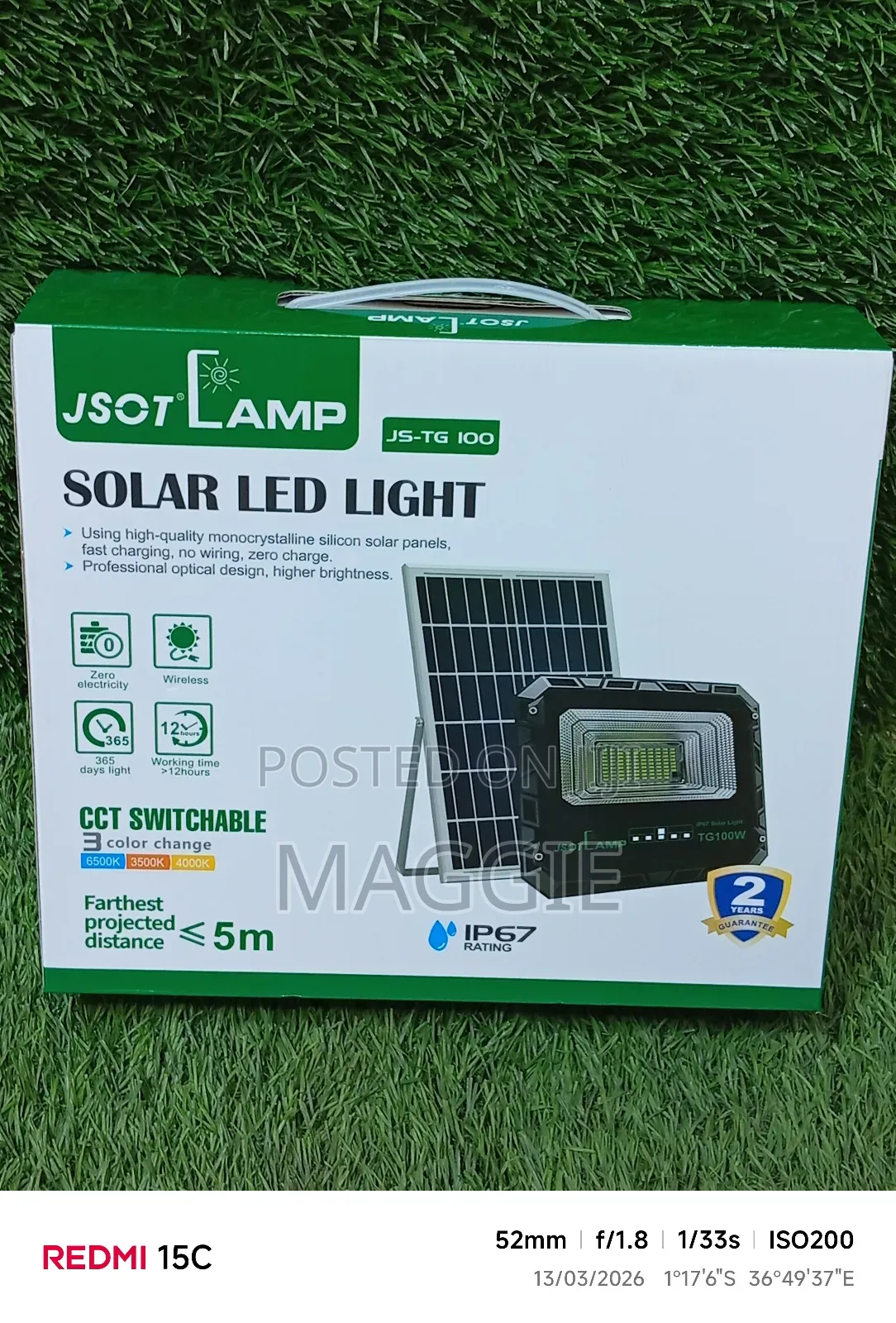 Jsot Lamp Solar Led Light