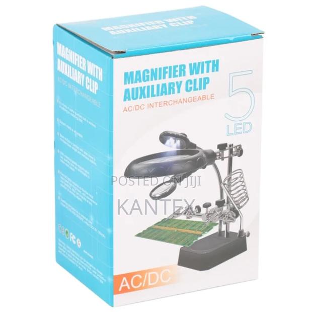 Magnifier With Auxiliary Clip Ac/Dc Interchangeable - thumbnail 3