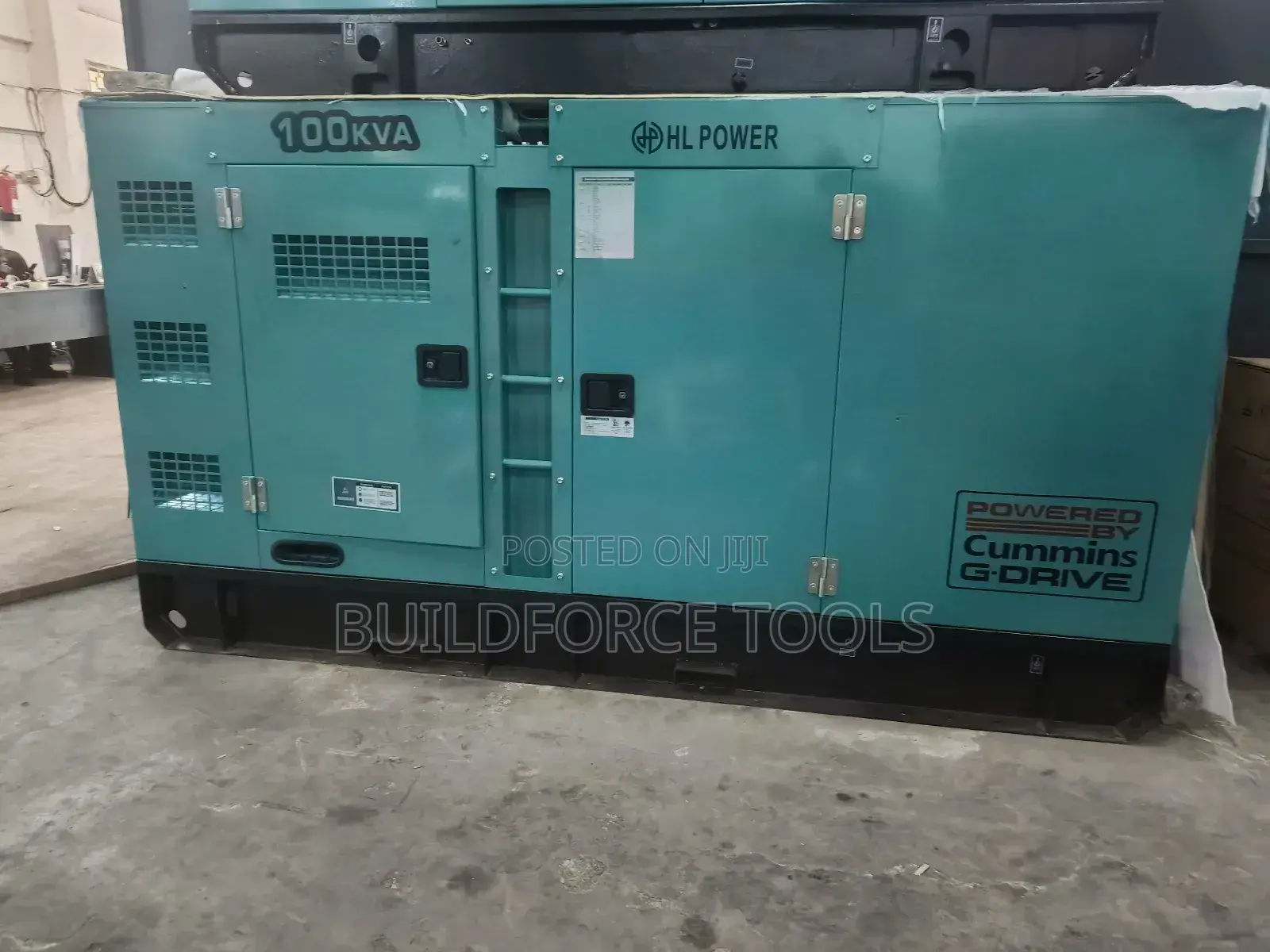 Three Phase Water Cooled Hl Power 100 Kva Silent Diesel Generator