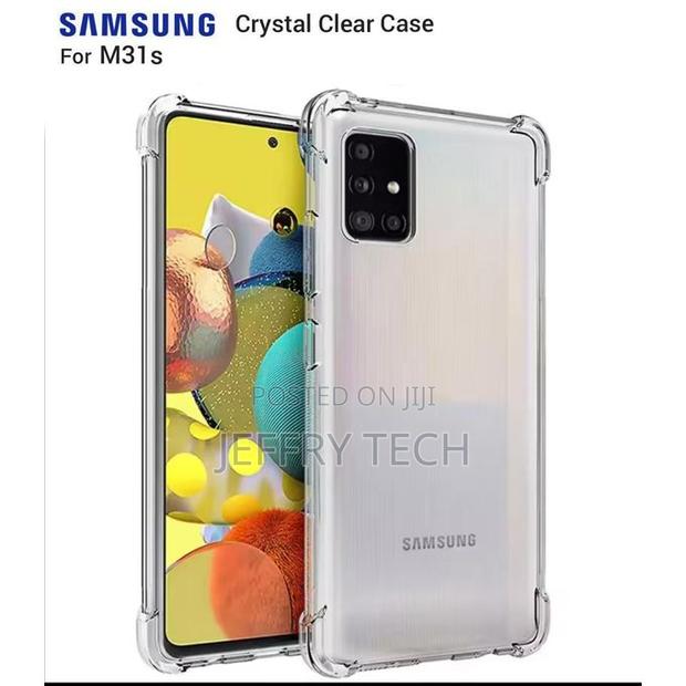 Mikior Samsung Galaxy M31s Soft Crystal Clear Transparent Phone Case