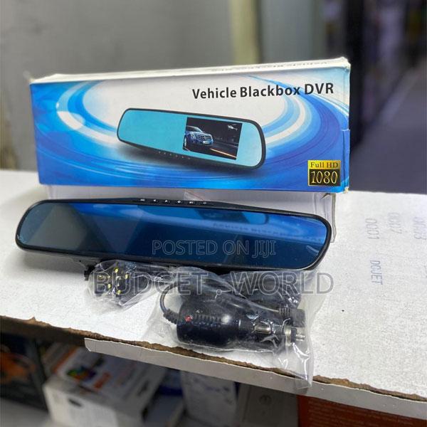 Title: Hd Car Dashboard Camera With Rear Camera Recording - main view