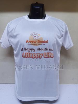 Polyester Round Neck T-Shirts - thumbnail 2