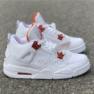 Brabd New Nike Air Jordan 4 Retro 'Red Metallic'.