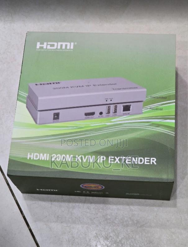 200m Hdmi + Usb Kvm Ip Extender, Over Ip Rj45 Ethernet Cat6