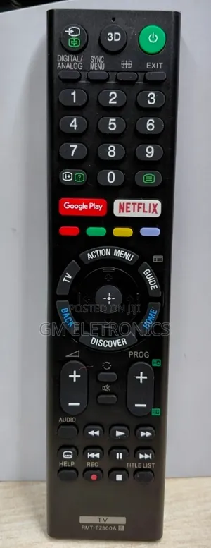 Universal Sony Bravia Led, LCD Android TVS Remote + Batteries