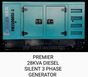 Premier 28kva Three Phase Diesel Silent Generator Heavy Duty - thumbnail 2