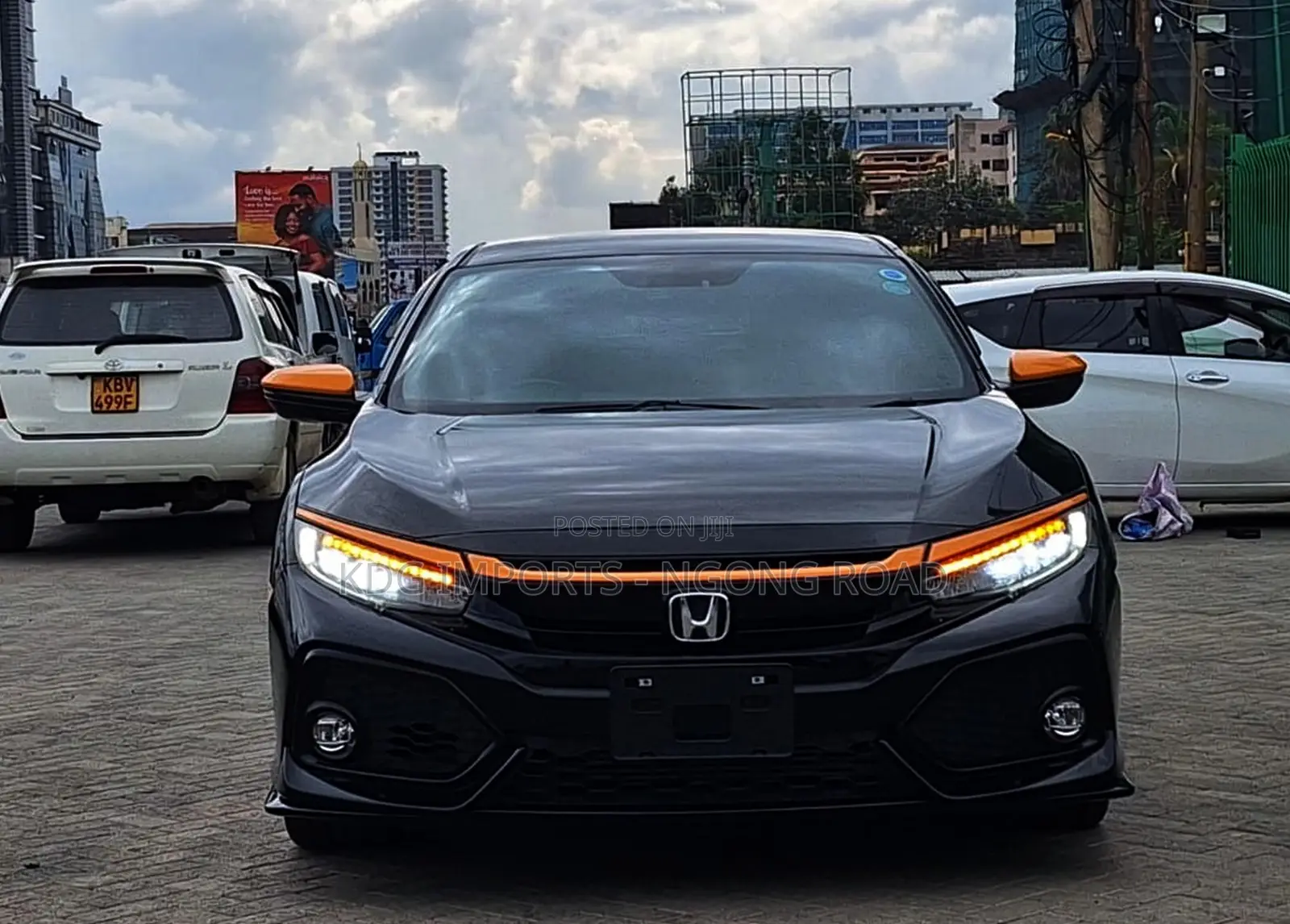 Honda Civic 2019 Matt Black