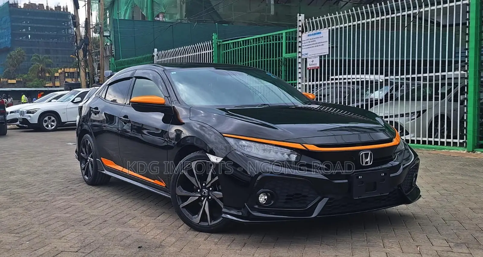 Honda Civic 2019 Matt Black