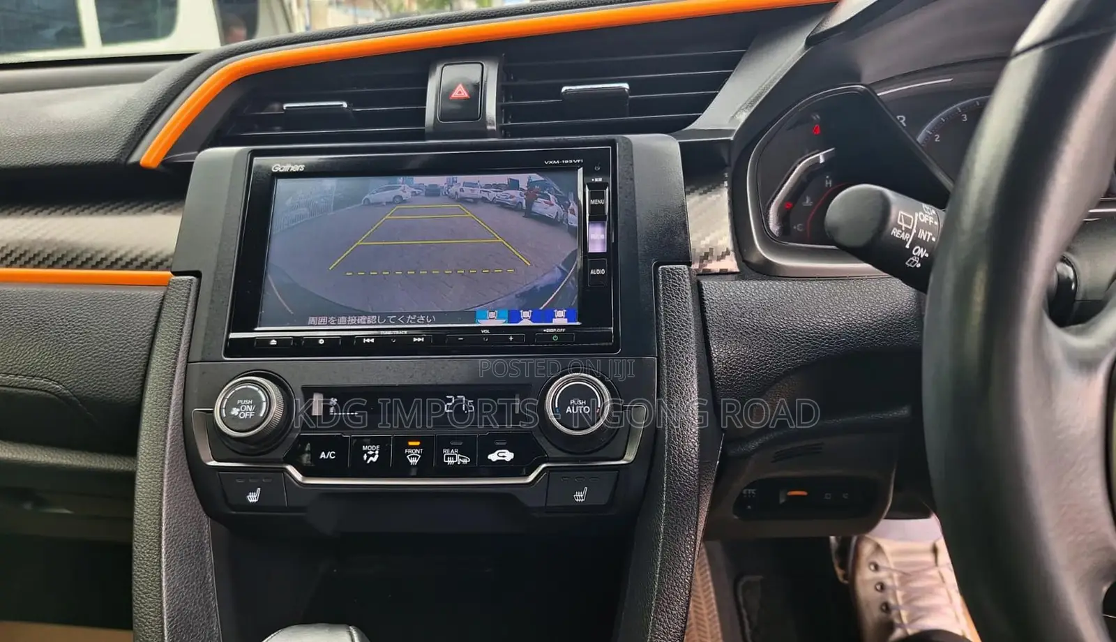 Honda Civic 2019 Matt Black