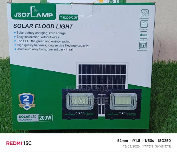 Jsot Solar Flood Light - thumbnail 2