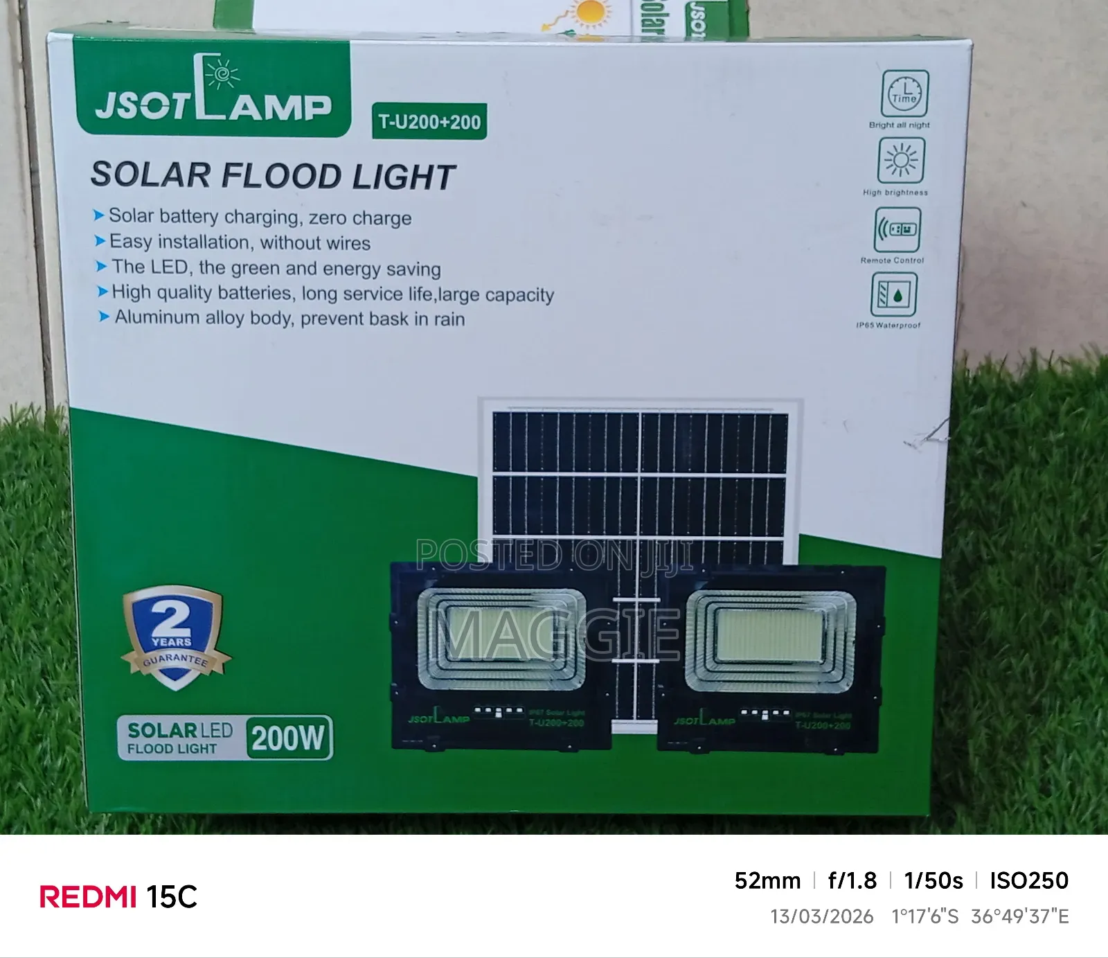 Jsot Solar Flood Light