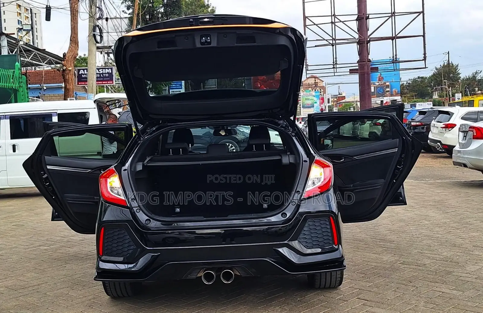 Honda Civic 2019 Matt Black