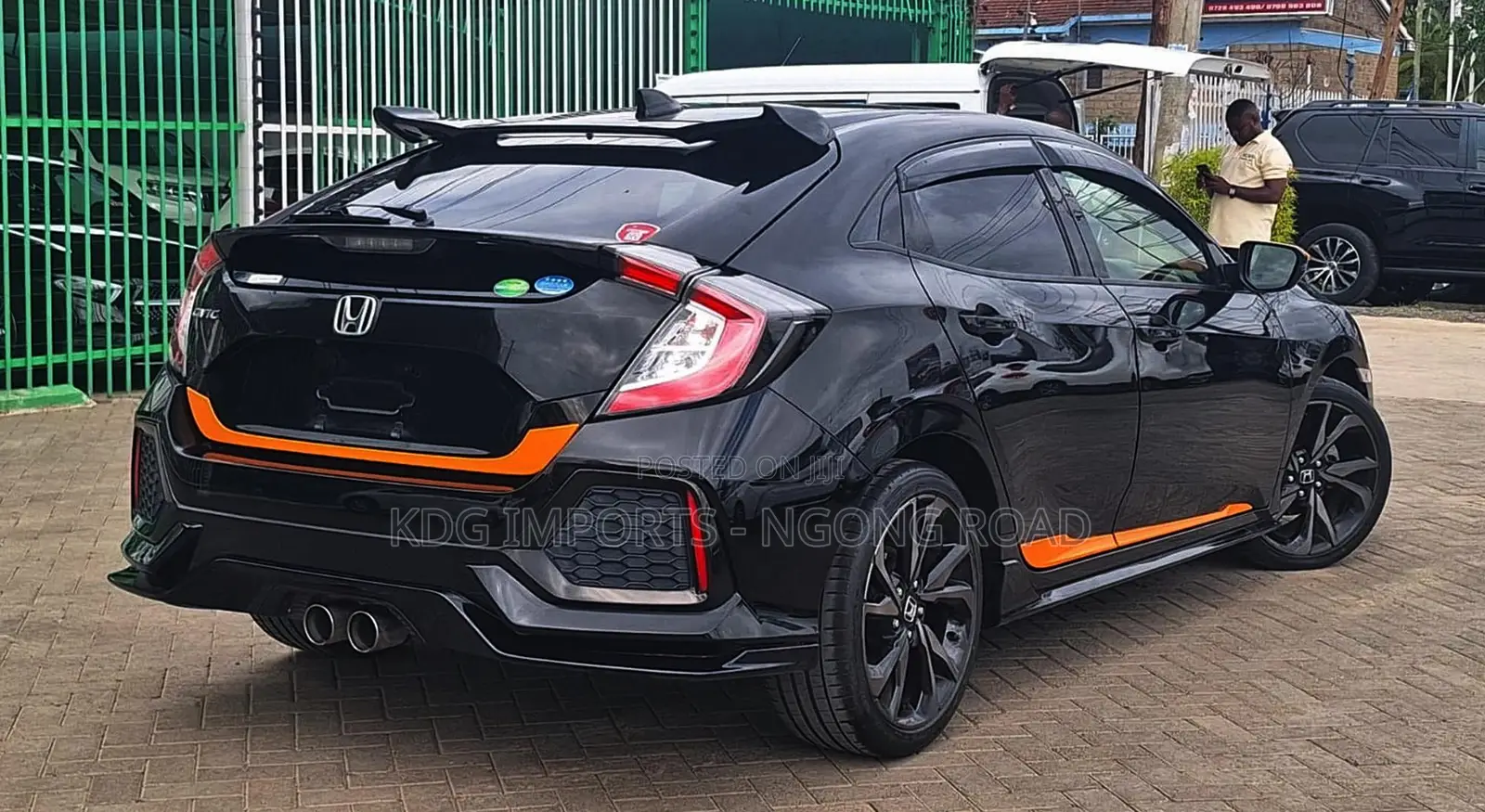 Honda Civic 2019 Matt Black