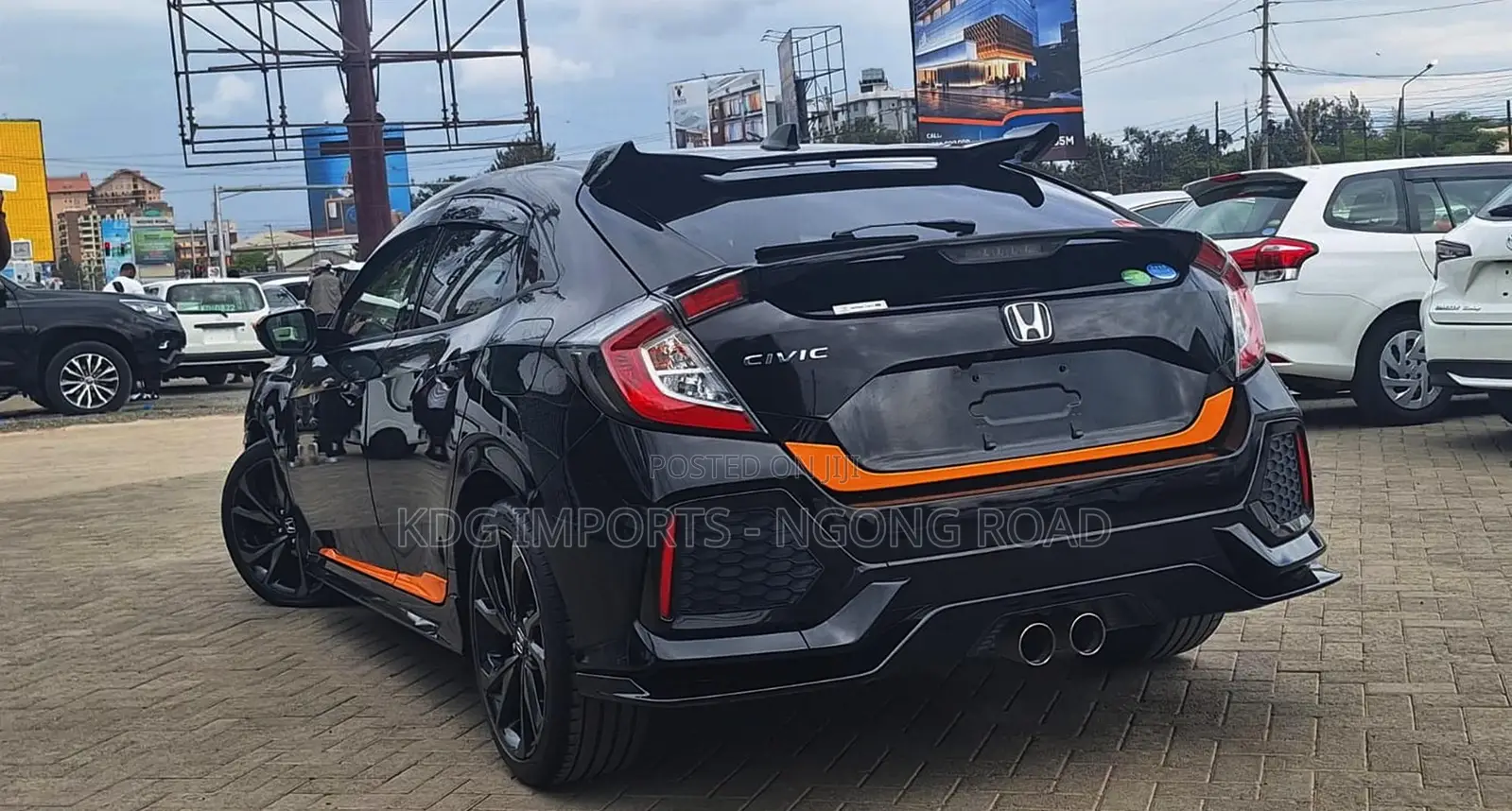 Honda Civic 2019 Matt Black