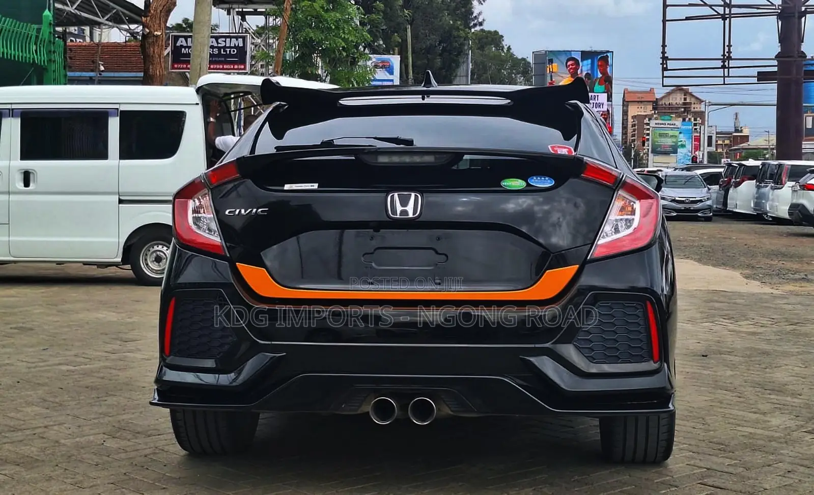 Honda Civic 2019 Matt Black
