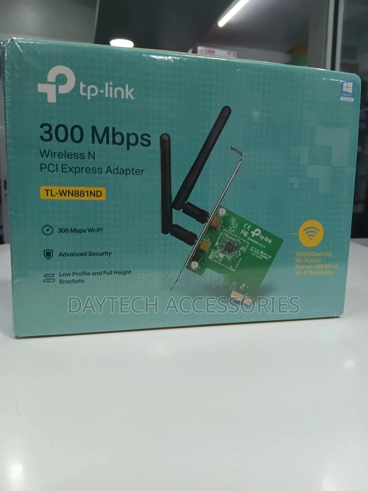Tp-Link 300mbps Wireless N Pci Express Adapter Tl-Wn881nd