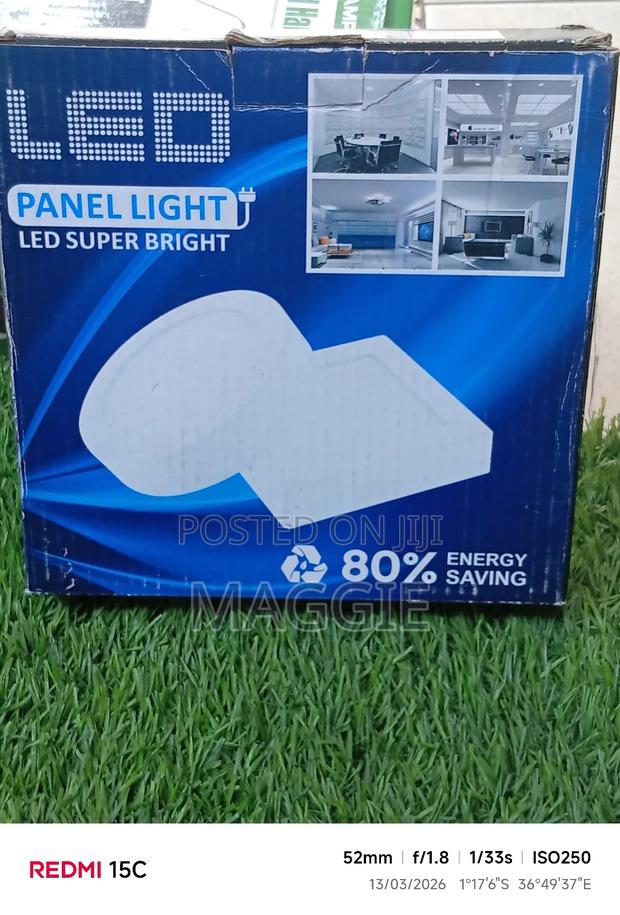 Led Panel Light 12w Led Super Bright - thumbnail 2