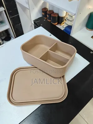 Partitioned Leak-Proof Silicone Lunch Box – Av