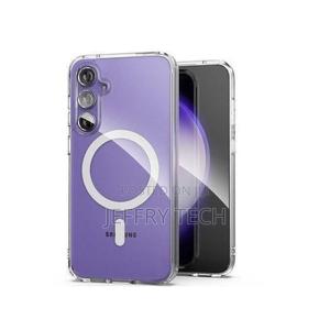 Beasy Crystal Clear Magsafe-Compatible Case for Galaxy S23 Fe - thumbnail 2