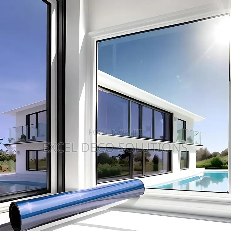 Window Film for Heat Control and Privacy
