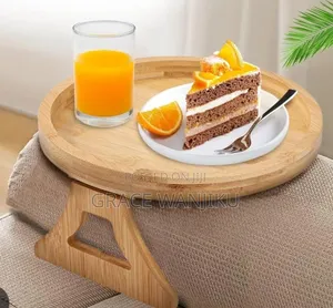 *Bamboo Multi-Functional Sofa Armrest,Couch Arm Table Rest
