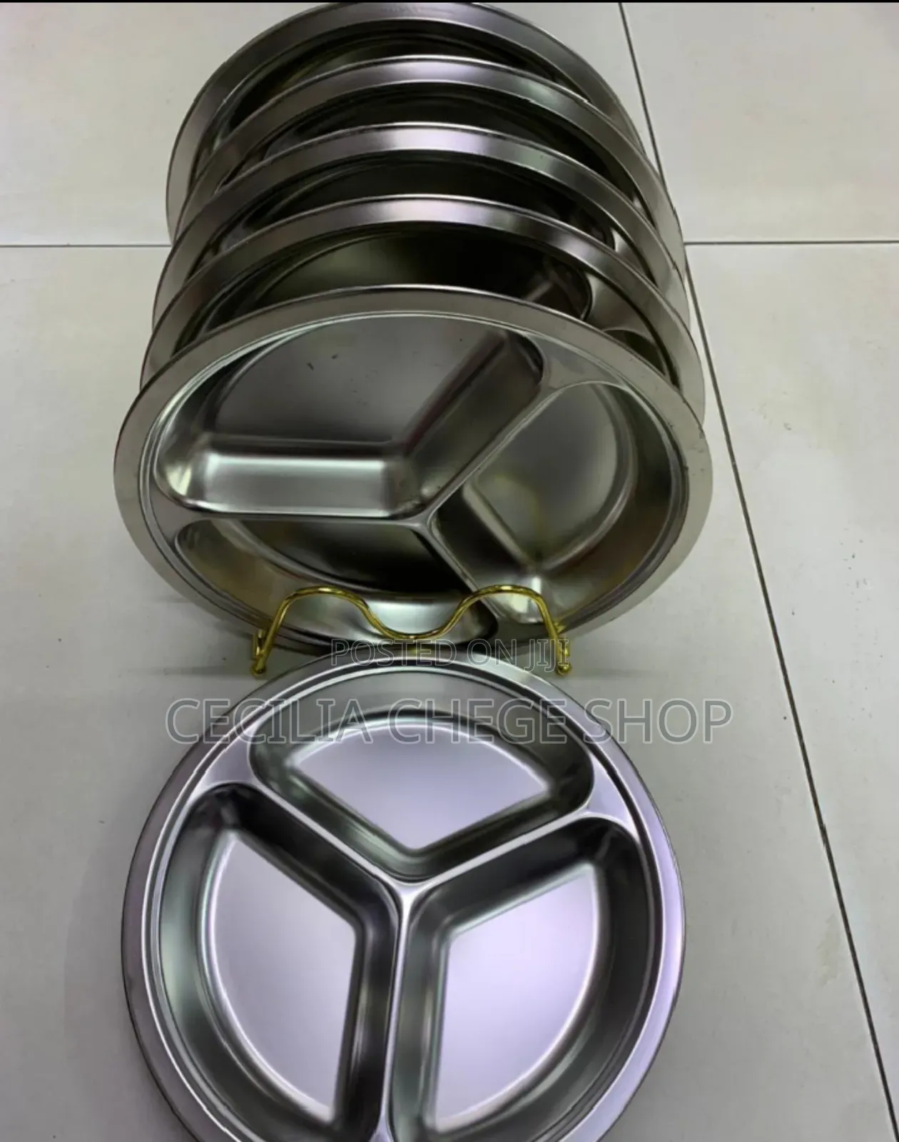 24cm Partioned Plate
