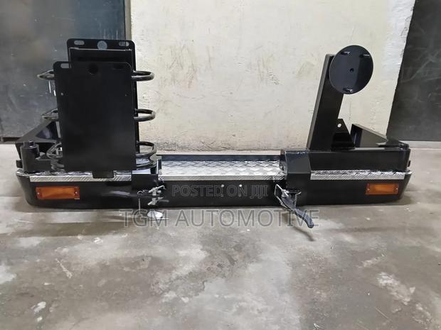 Heavy Duty Rear Bull Bar Fj 100