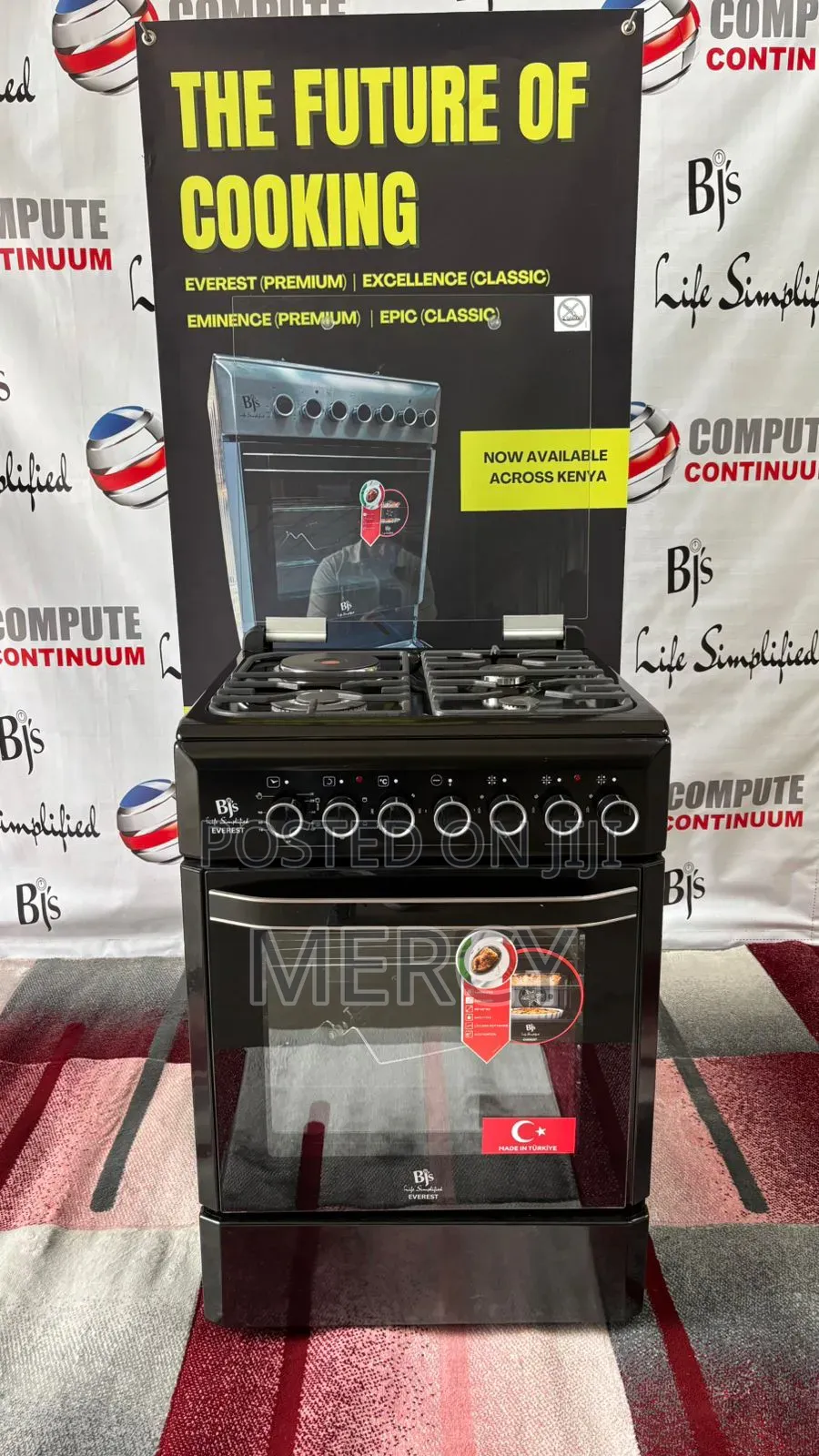 Everest Black 60*60 Cooker