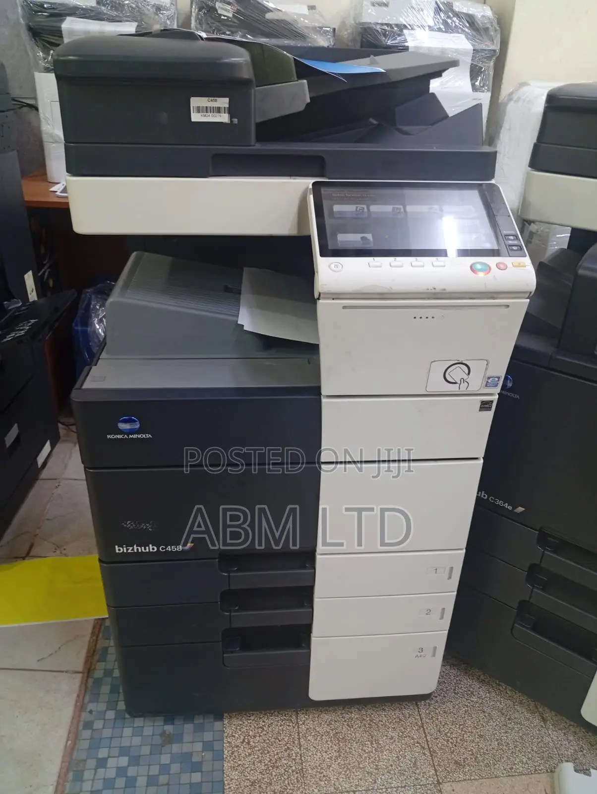Konica Minolta C458 Color Laser MFP Fast Speed, Eco Friendly Design