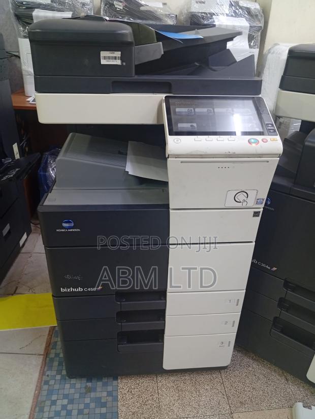 Konica Minolta C458 Color Laser MFP Fast Speed, Eco Friendly Design