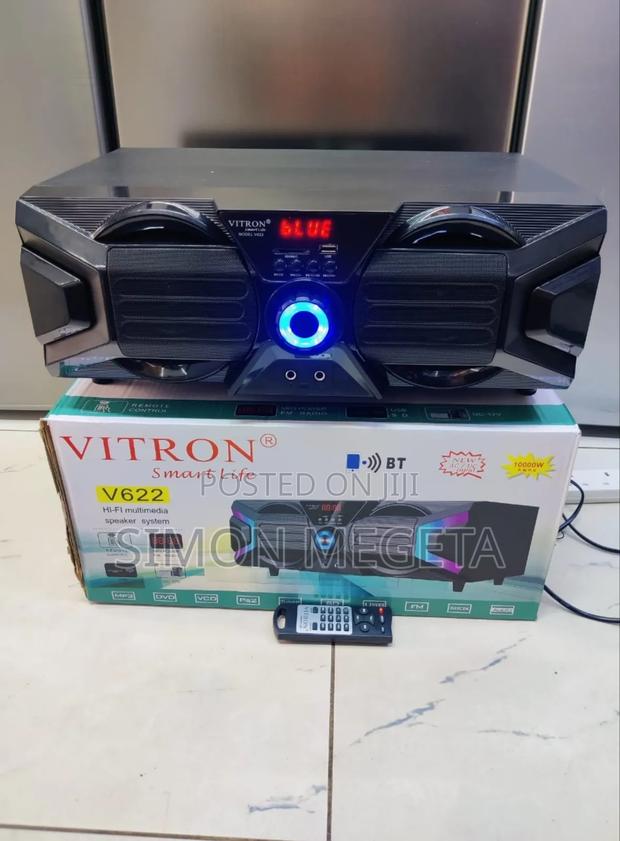 Vitron Xbox Speaker With Bluetooth,Usb,Mp3, Fm Radio Ac/Dc V622 - main view
