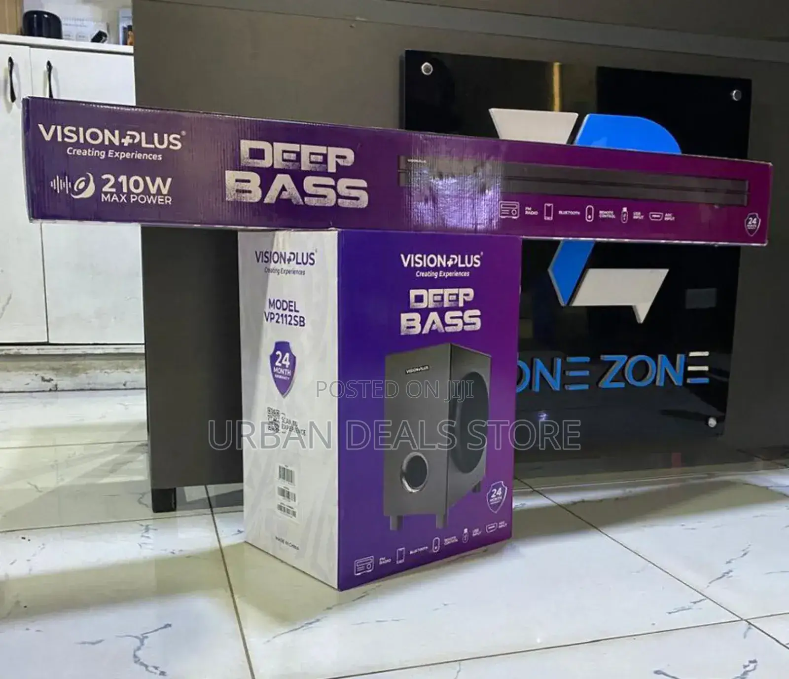 Vision Plus Sound Bars Vp 2112