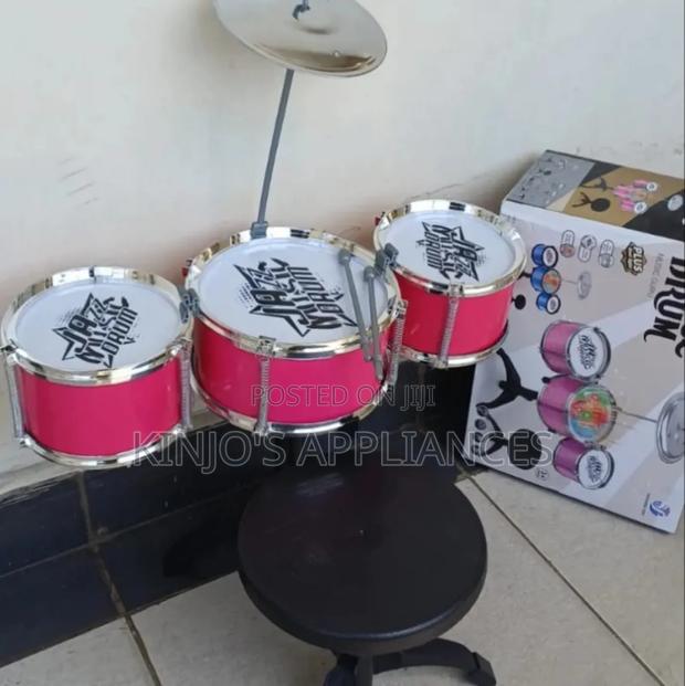 Musical Drum Set For Toddlers, Electric Drum Set For Kids Age 3-5-7-9 - main view