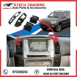Land Cruiser Prado FJ100 AC Air Vent Panel Dashboard Replacement