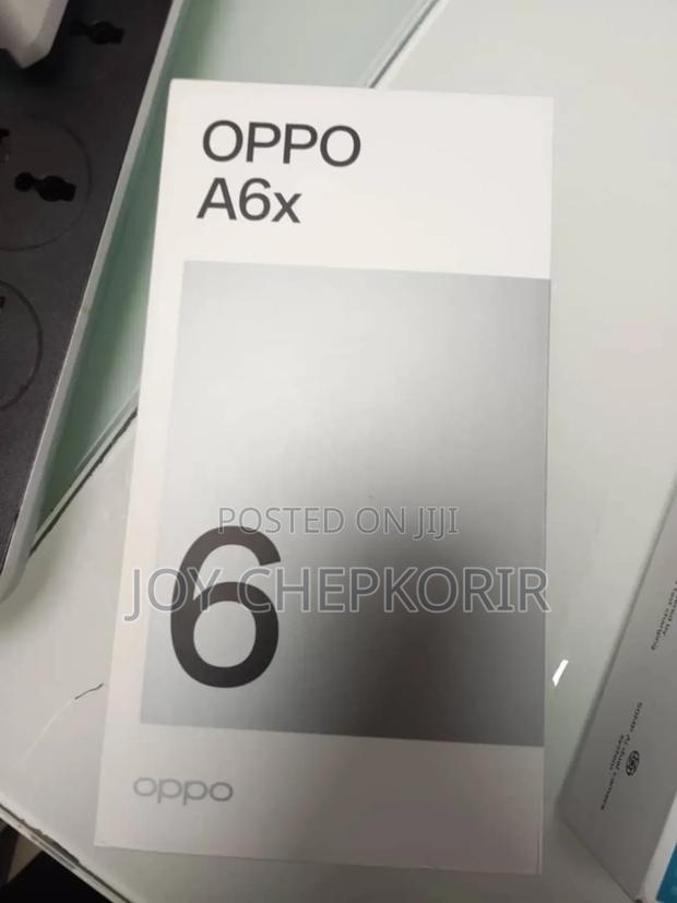 New Oppo A6x 256 GB Black