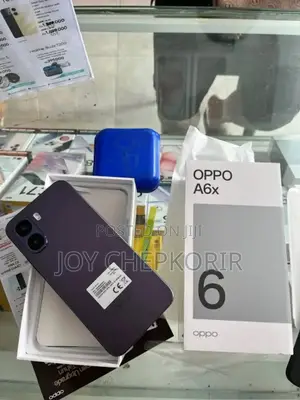 New Oppo A6x 256 GB Black
