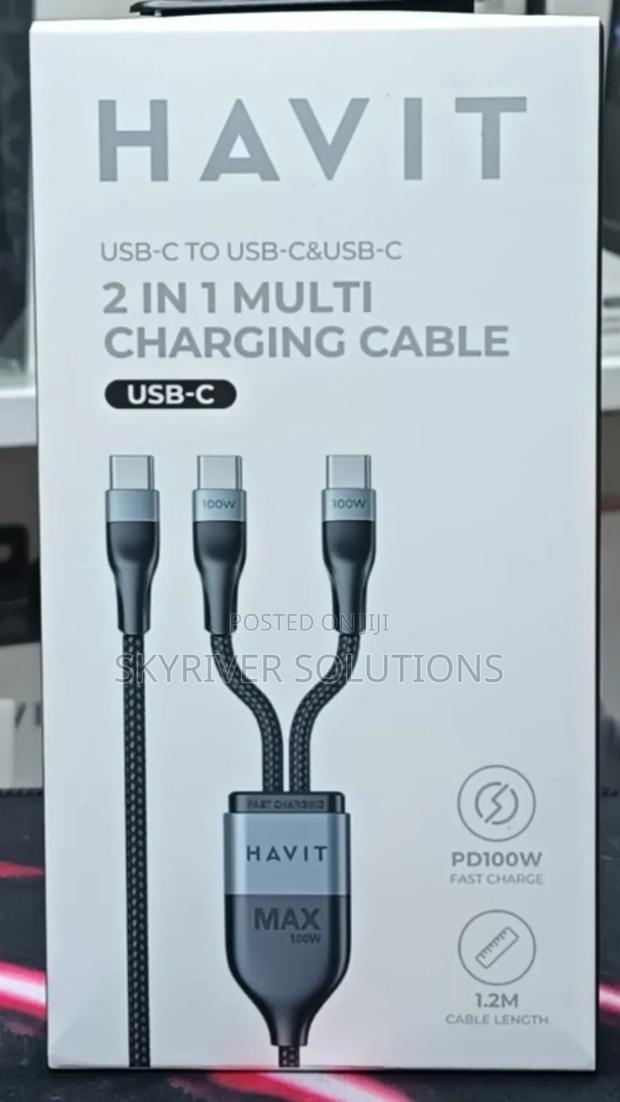 Havit 2 in 1 Multi Charging Cable