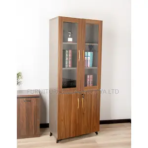 Office Cabinet ; 2-door Wooden Office Storage Cabinet