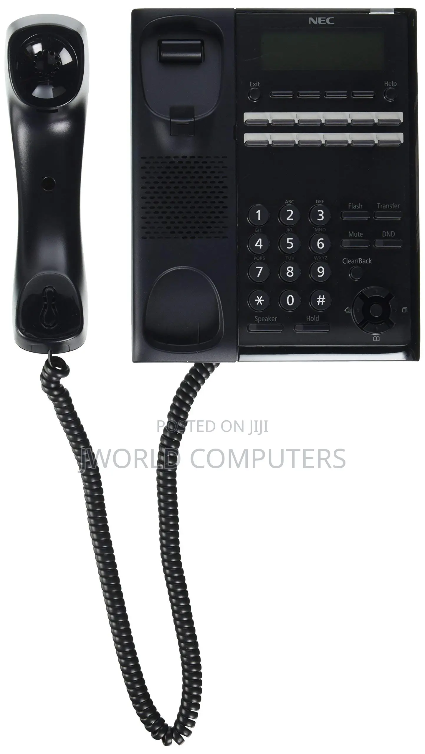 Nec Ip7ww-12txh-B1 Be117451 12 Button Display Speaker Telephone