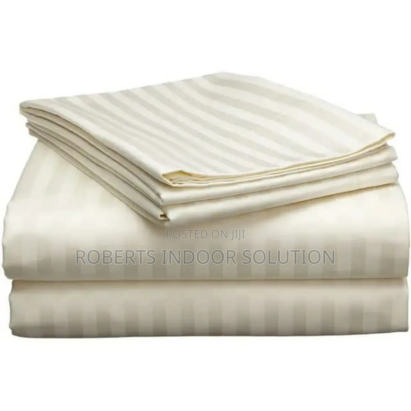 Smooth Classic Cotton Stripped Bedsheets