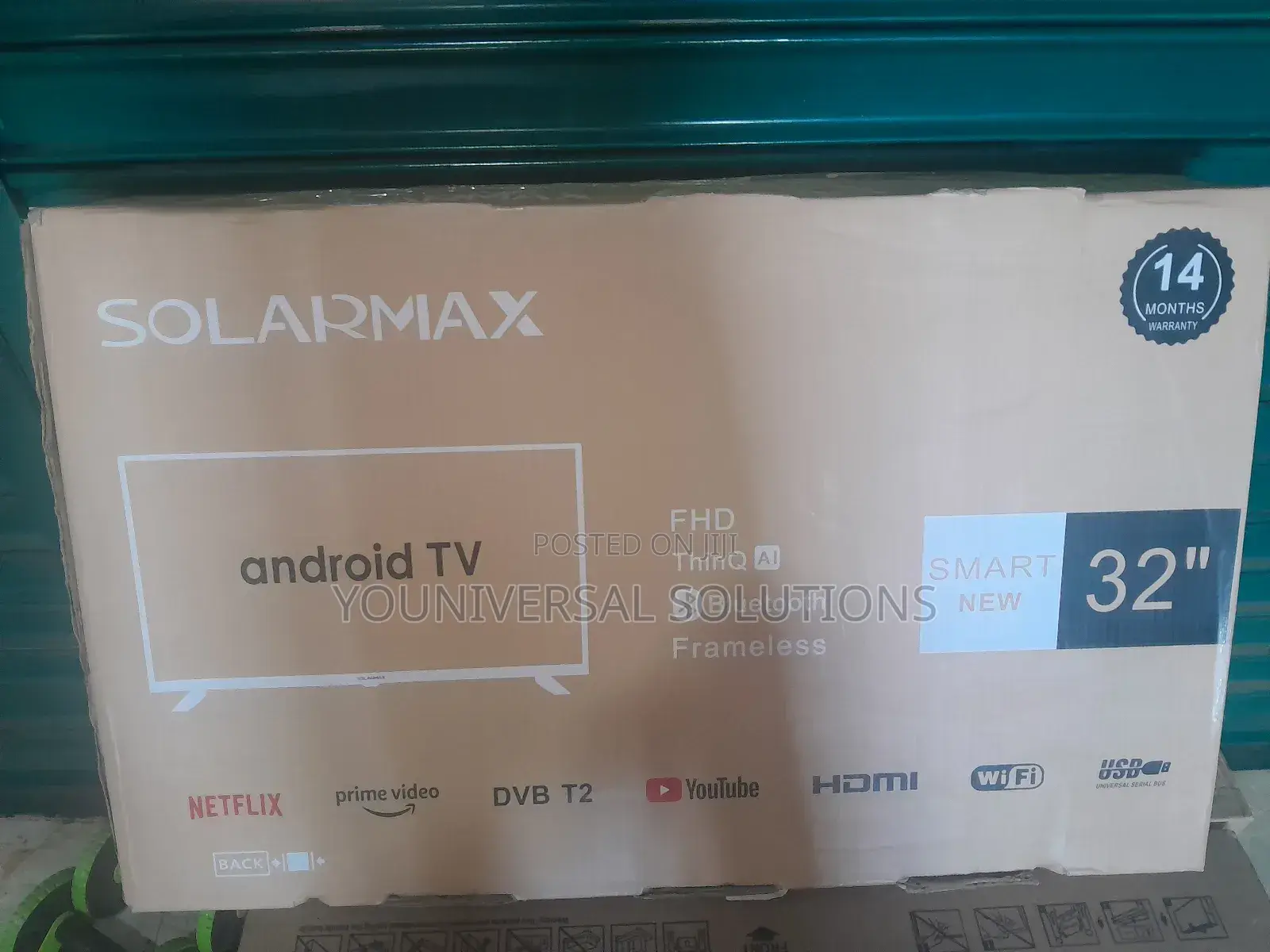 Solarmax Smart Android Tv 32 Inches