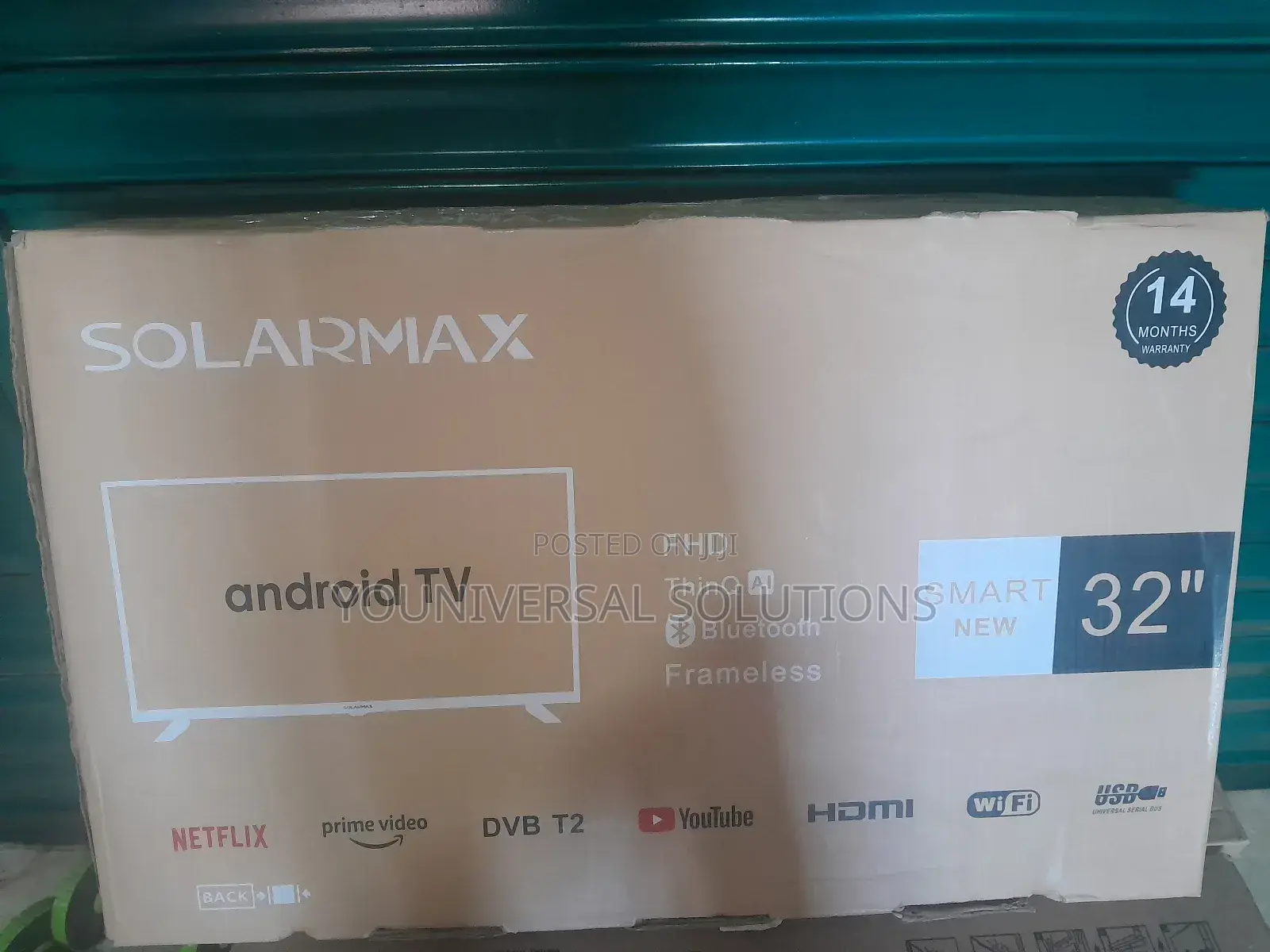 Solarmax Smart Android Tv 32 Inches