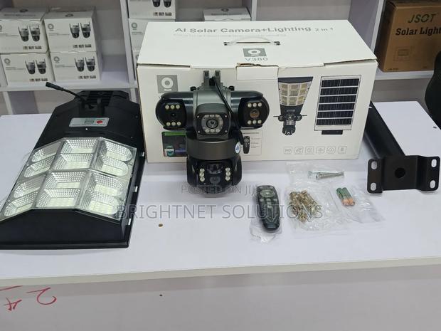 Solar Street Light With 3 Lens CCTV Camera - thumbnail 2