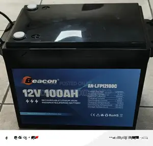 Beacon Rechargeable Lithium Iron Phosphate Battery 100ah 12.8v Lifepo4