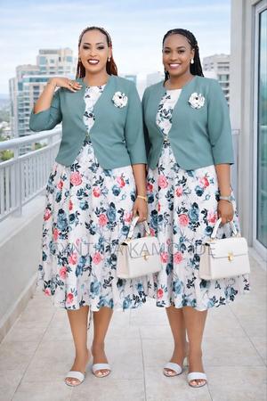 Flowers Dress Plus Coat - thumbnail 2