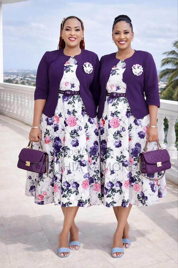 Flowers Dress Plus Coat - thumbnail 4